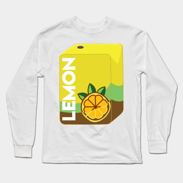 Vitasoy Lemon Tea Long Sleeve T-Shirt by imlying